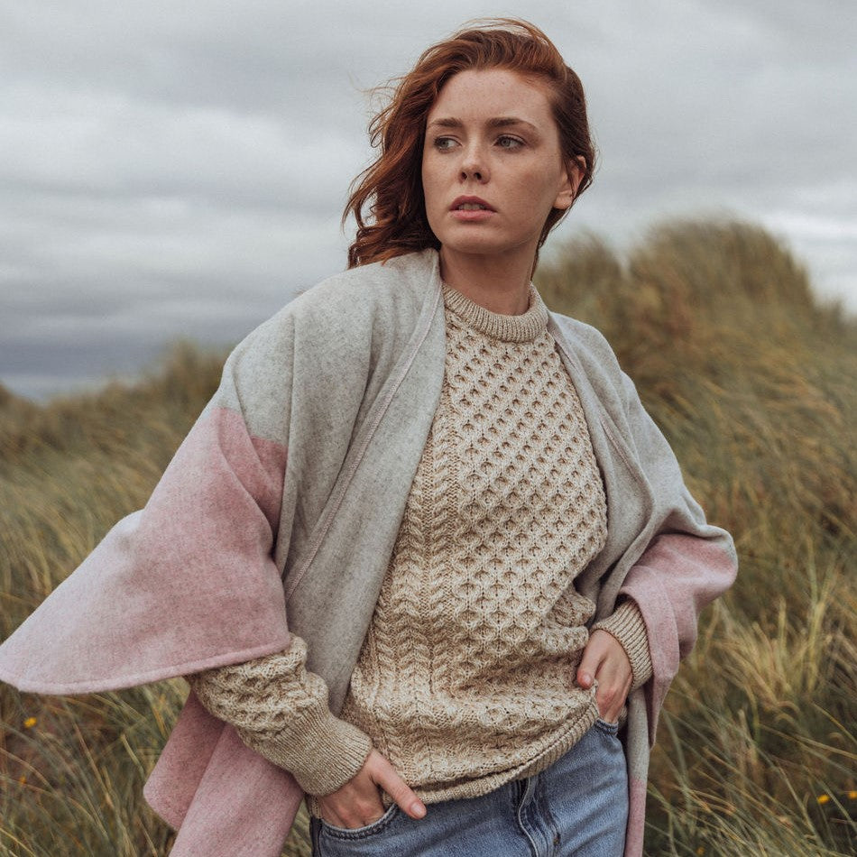 John Hanly Pink Sue Cape
