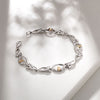 Silver & 10K Gold Claddagh Bracelet