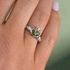August Claddagh Birthstone Ring