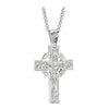 Solvar Sterling Silver Heavy Celtic Cross S4795