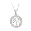 Silver Celtic Tree Of Life Necklace