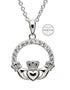Swarovski Crystal Claddagh Necklace