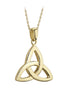 14K Gold Large Trinity Knot Pendant