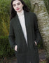 Aran Crafts Celtic Braid Coat | Green