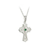 Solvar Sterling Silver Trinity Cross Pendant S44874