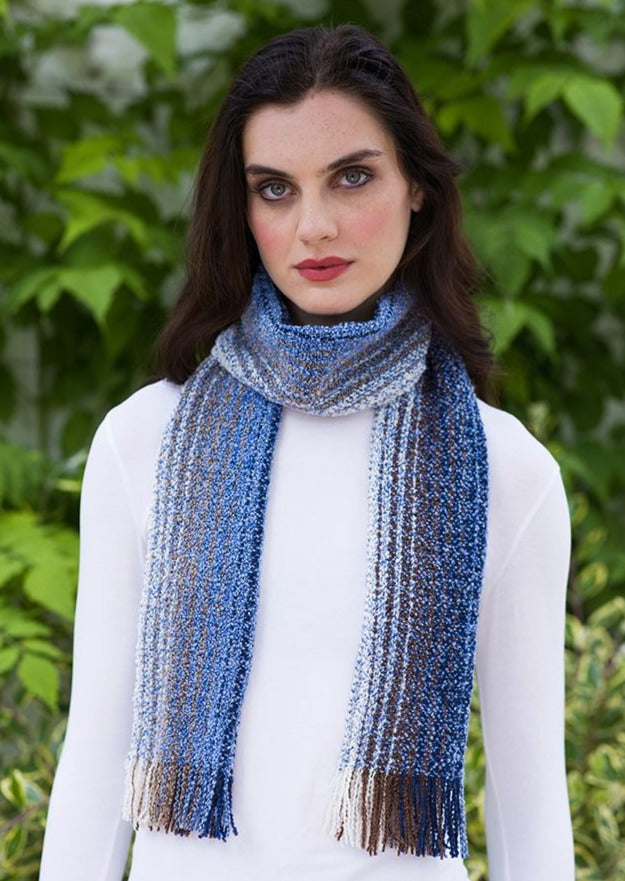 Mucros Blue Skellig Scarf