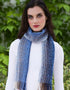 Mucros Skellig Scarf | Blue Mix