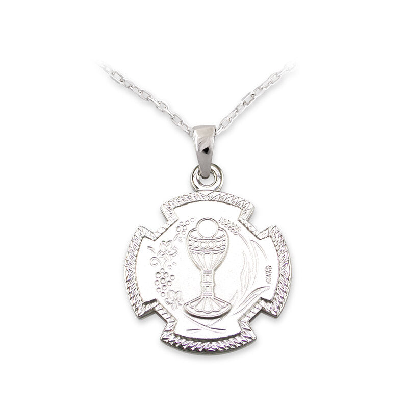 Communion Silver Chalice Necklace