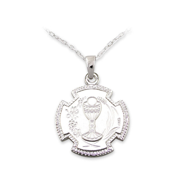 Communion Silver Chalice Necklace