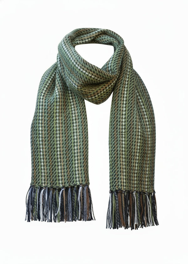 Mucros Green Alpaca Scarf