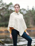 Aran Poncho | Natural