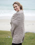 Aran Patchwork Blanket | Oatmeal