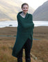 Aran Patchwork Blanket | Connemara Green
