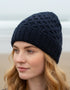 Aran Hat | Navy