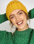 IrelandsEye Aran Hat | Sunflower