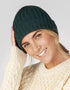 IrelandsEye Ribbed Merino Hat | Green