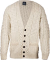 Aran Woollen Mills Merino Wool V-Neck Cardigan