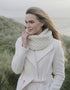 Aran Infinity Cable Scarf | Natural