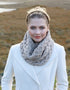 Aran Merino Wool Snood | Oatmeal