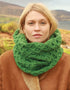Aran Merino Wool Snood | Green