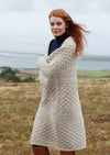Aran Celtic Honeycomb Blanket Throw - Skellig Gift Store