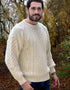 Inis Mor Aran Sweater | Natural