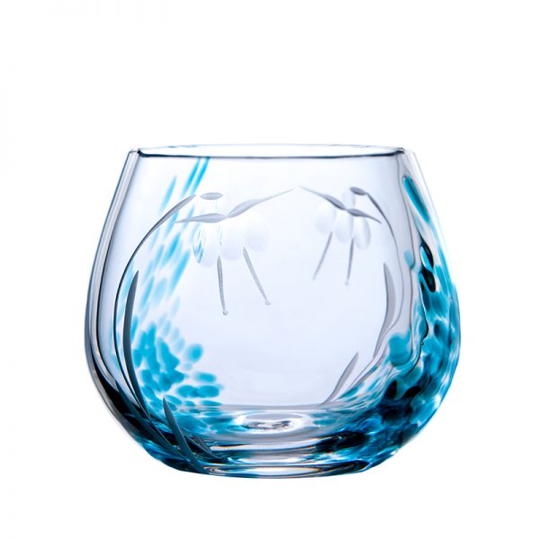 Celtic Meadow Irish Glass Candle Votive