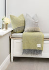 Mcnutt Pure Wool Throw Cosy Lemon