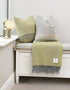 Mcnutt Pure Wool Throw | Cosy Lemon