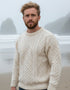 Inis Mor Aran Sweater | Natural