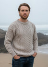 Inis Mor Aran Sweater | Oatmeal