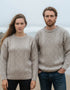 Inis Mor Aran Sweater | Oatmeal