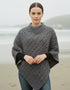 IrelandsEye Poncho | Steel Marl