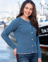 IrelandsEye Women's Killiney Cardigan | Harbour Blue