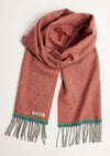 Foxford Terracotta Lambswool Scarf