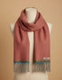 Foxford Lambswool Scarf | Terracotta