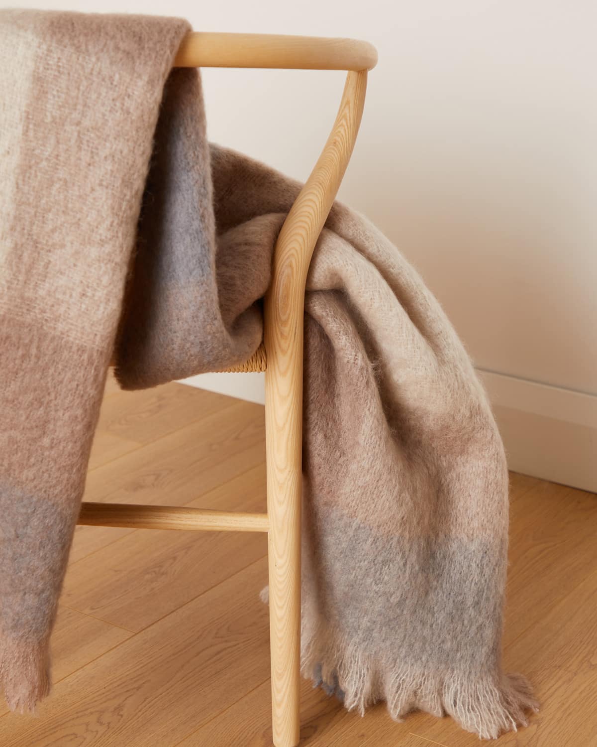 Foxford Barna Woods Mohair Throw