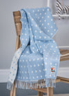 Foxford Blue Spot Baby Blanket