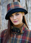 Mucros Orange Rust Clodagh Hat