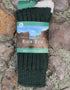 Bottle Green Irish Merino Wool Socks | Large