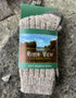 Oatmeal Irish Merino Wool Socks | Women's