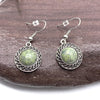 Solvar Connemara Marble Celtic Drop Earrings