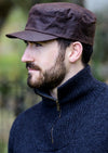 Mucros Brown Wax Fishermans Cap