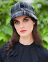 Mucros Flapper | Black Gray Check