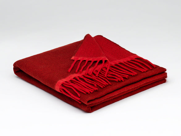 McNutt Lipstick Reversible Cashmere Wrap