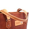Lee River Tan Leather Tote Bag