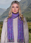 Mucros Lavender Mohair Scarf