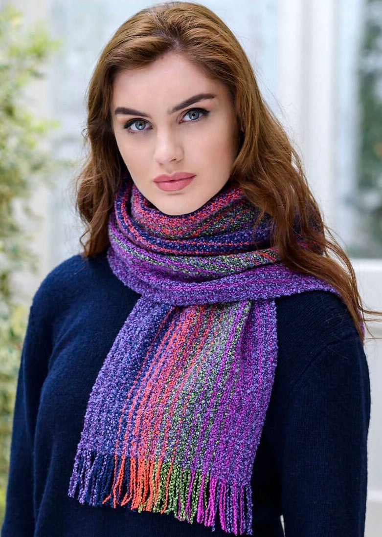 Mucros Multi Color Skellig Scarf v111