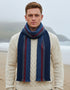Mucros Donegal Scarf | Red Stripe