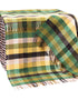 John Hanly Cashmere Merino Throw - Green Weave